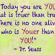 Words of Wisdom: Dr. Seuss