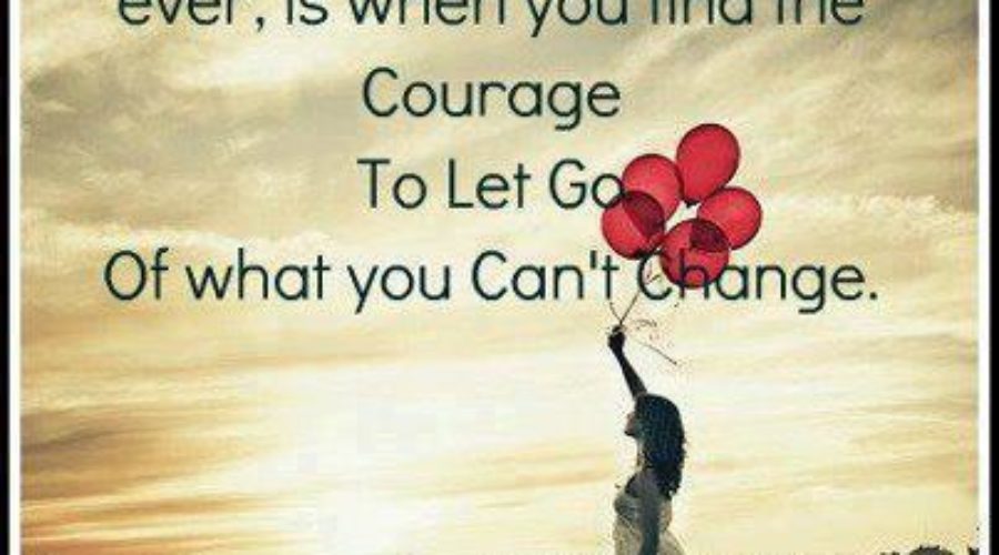 Letting Go of What You Cannot Change